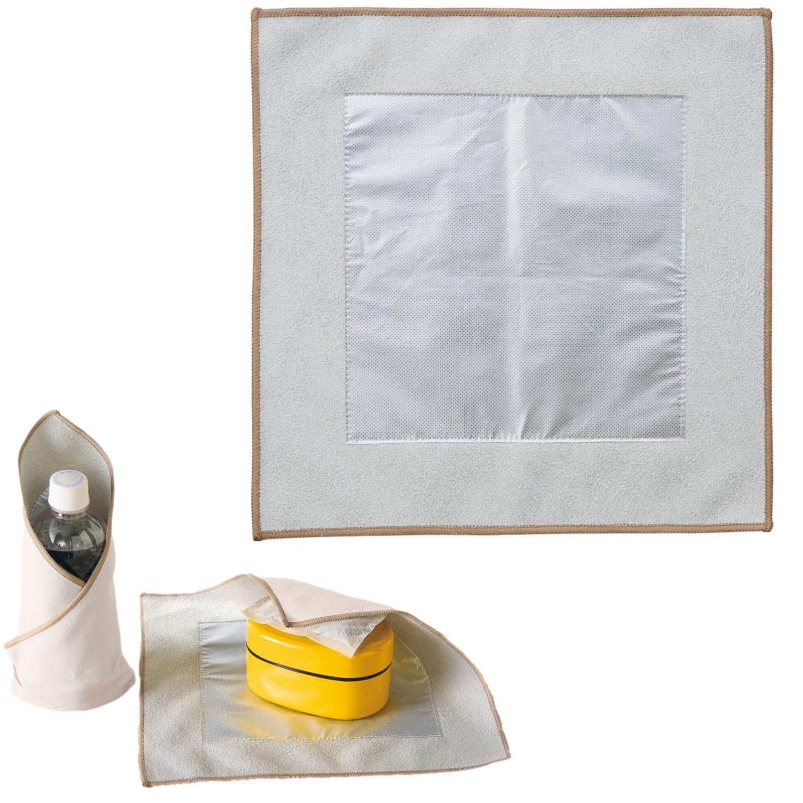 Amazon｜ピタッと巻ける 保冷クロス 30×30cm 巻くだけでくっつく お